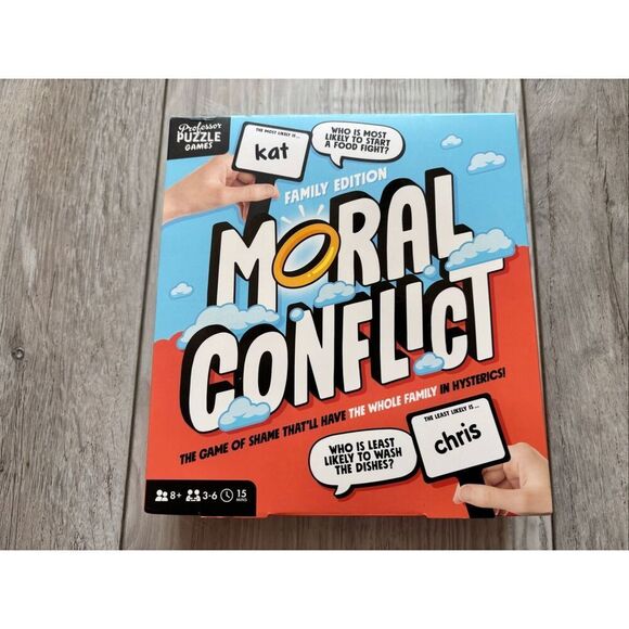 Moral Conflict Party Game The Family Edition 8+ - Picture 1 of 9